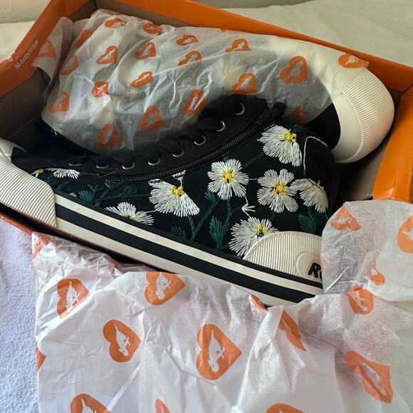 Rocket Dog Women's Jazzin Zip Hi Top Canvas Shoes Size 11 Casual Sneakers NWT - Picture 6 of 8